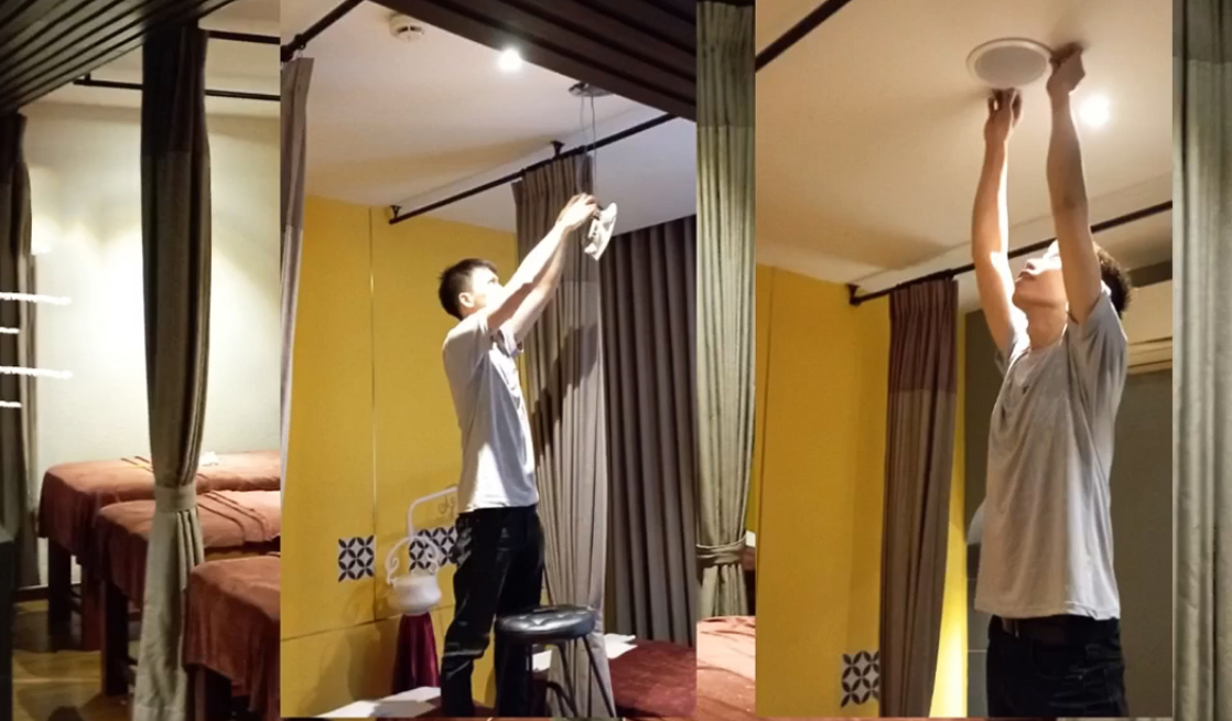 Lắp đặt âm thanh cho tiệm spa