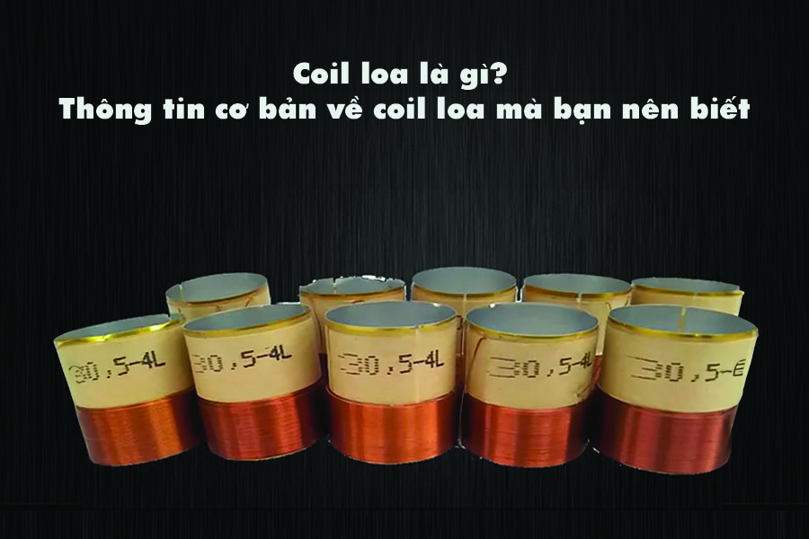 Các loại coil loa phổ biến